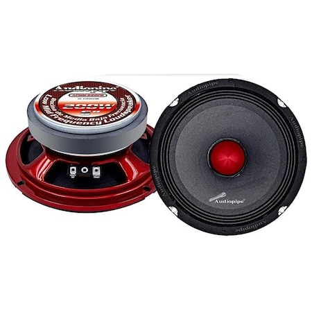 Audiopipe Audiopipe APMB628PR 6 in. 200W Max Low Mid Frequency Loudspeaker APMB628PR